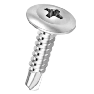 Self drilling screw truss head